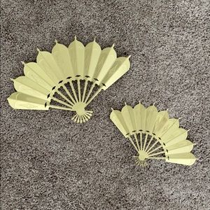 Boho Gold Metal Wall Decor